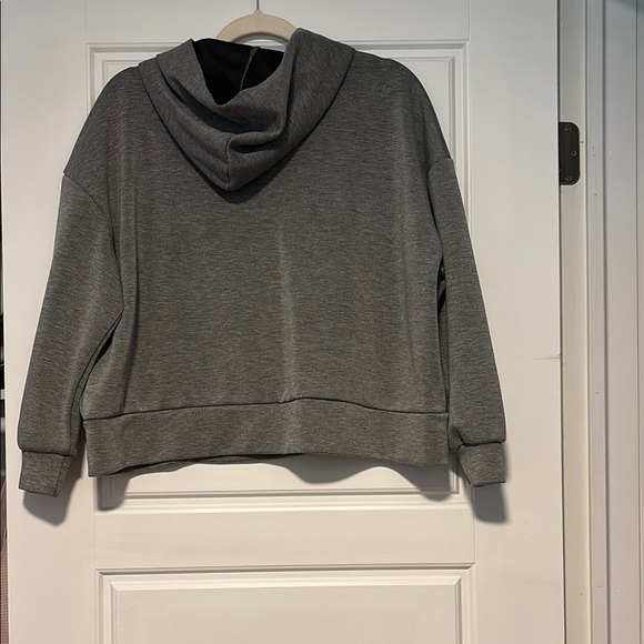 $5/25! Add 5 to bundle to get for $25 Cozy Gray Hoodie with Hood - Picture 2 of 3